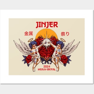 jinjer Posters and Art